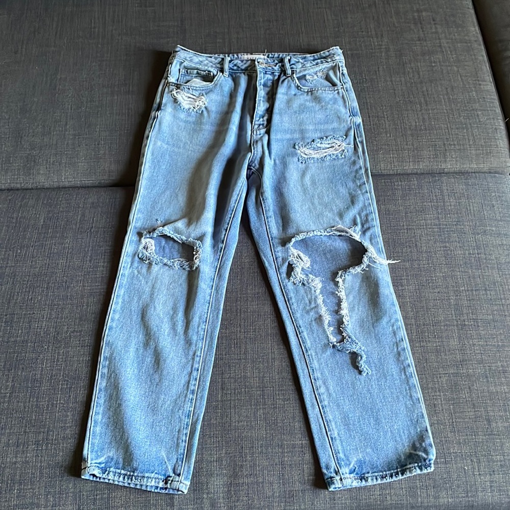 Pacsun Ripped Mom Jeans